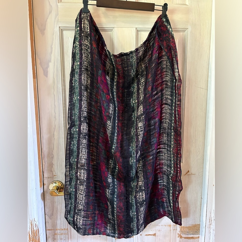 Uo Ecote Multicolor Bohemian Open Weave Infinity … - image 2